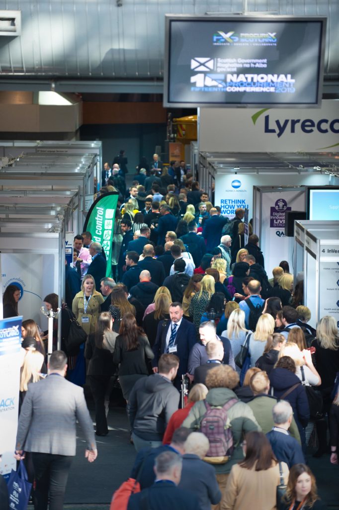 Attendees at Procurex Scotland 2019