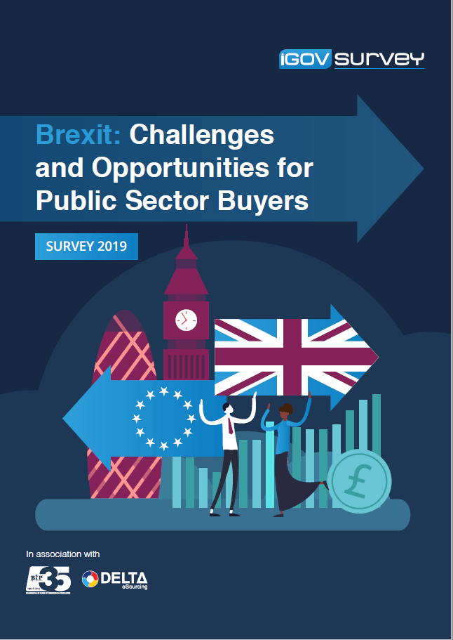 Cover of new report 'Brexit: Challenges and Opportunities for Public Sector Buyers'